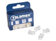 Talamex Nylon P-clips - 10 stuks - 5,9mm tm 6,3mm